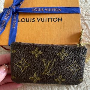 Authentic Louis Vuitton Key Pouch Monogram Authentic
